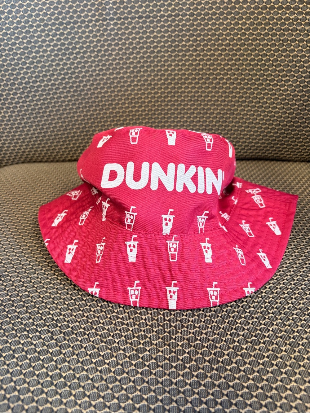 Kids' Pink Logo Bucket Hat